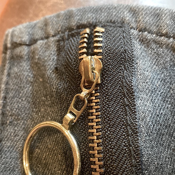 Liquor N Poker Exposed Zip Straight Leg Jeans - Picture 11 of 12